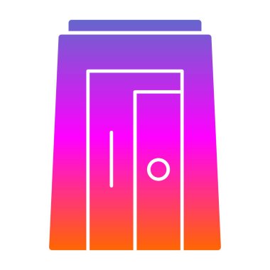 Yapı simgesinin vektör illüstrasyonu