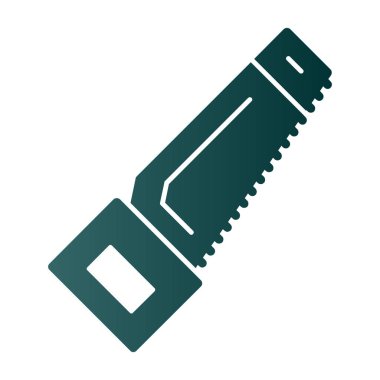 Modern El Testere simgesinin vektör çizimi              