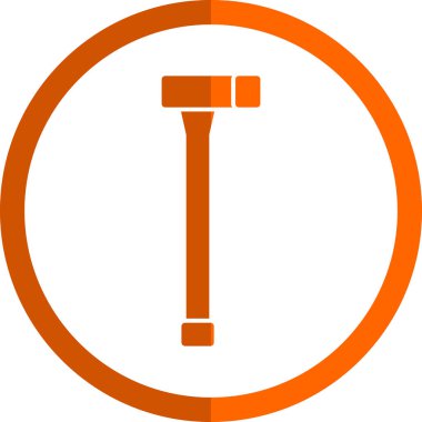 Modern oto tamir simgesinin vektör illüstrasyonu
