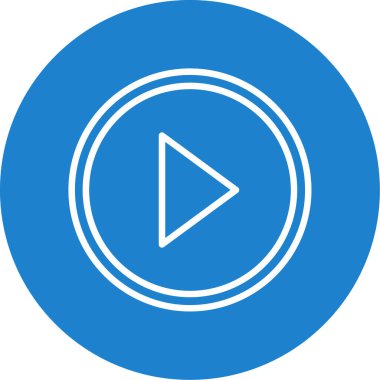 Düğme simgesi tasarım vektörü illüstrasyonunu çal