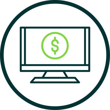 Web simgesini düz biçimde izle 