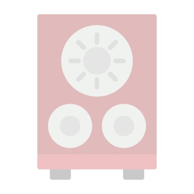 hoparlör vektör illüstrasyonu