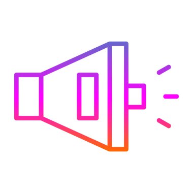 hoparlör vektör illüstrasyonu