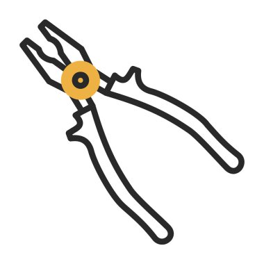 makas simgesi vektör illüstrasyonu