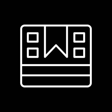 Paket kutusu simgesi, vektör illüstrasyonu 