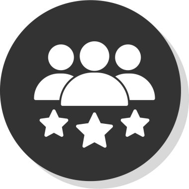 İnsanlar ikonu yönetir. biçim çift renkli düz yuvarlak sembol, gri ve gri renkler, yuvarlak açılar, beyaz arkaplan.