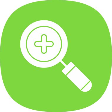 Büyüteç simgesini yakınlaştır. vektör illüstrasyonu