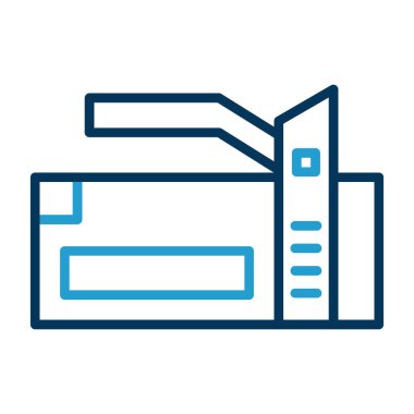 Ofis Dizinleri simgesi, vektör illüstrasyonu