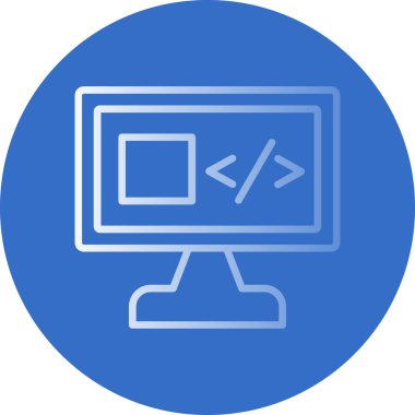 Web simgesi vektör illüstrasyonu