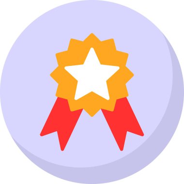Ödül. Web simgesi basit illüstrasyon