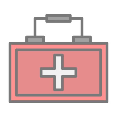 Çanta. Web simgesi basit tasarım