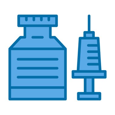 İlaç simgesinin vektör illüstrasyonu