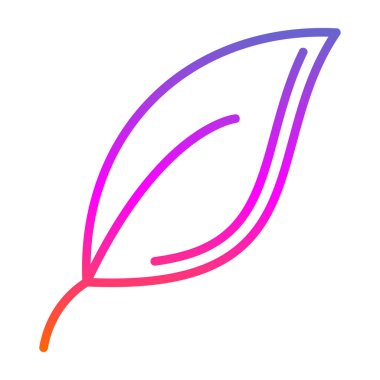 Yaprak vektör simgesi