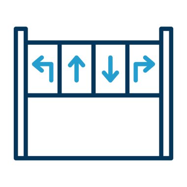 Web ve mobil uygulaması tasarım, otel logo kavramı için beyaz arka plan üzerinde izole otel simge vektör