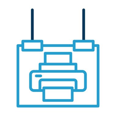 cctv simgesinin vektör illüstrasyonu