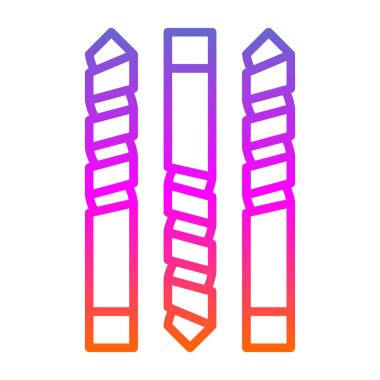 kalem simgesinin vektör illüstrasyonu