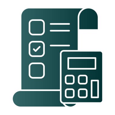 finanse web simgesi vektör illüstrasyonu