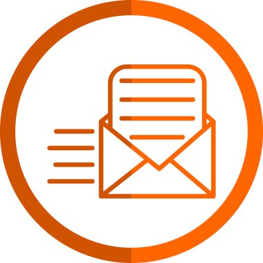 harf simgesi, vektör illüstrasyonu basit tasarım