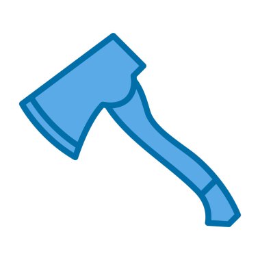 Balta simgesi, çizgi film tarzı. vektör illüstrasyonu                 