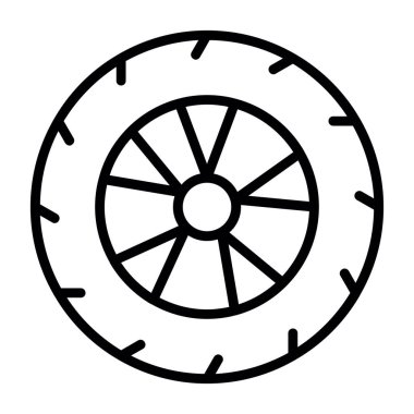 Araba tekerleği. Basit tasarım