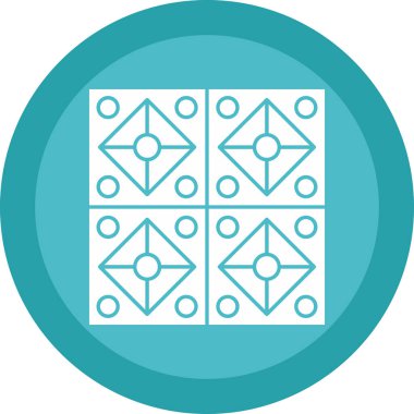 Modern simgenin vektör illüstrasyonu