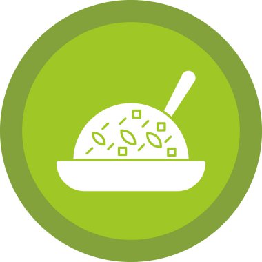 Çorba. Web simgesi basit illüstrasyon