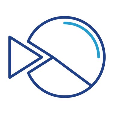 pasta grafiği vektör çizim