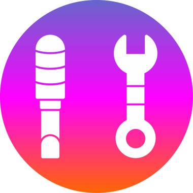 Modern simgenin vektör illüstrasyonu