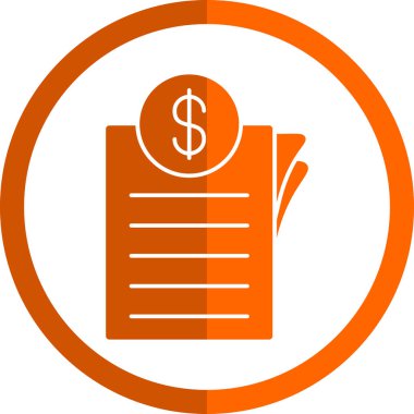 Dolar işareti. Basit tasarım