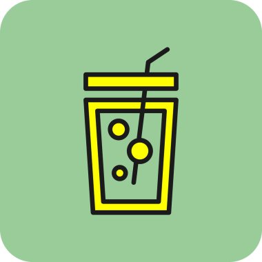 meşrubat kutsal kişilerin resmi, vektör çizim