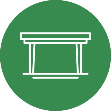 tablo simgesi vektör illüstrasyonu