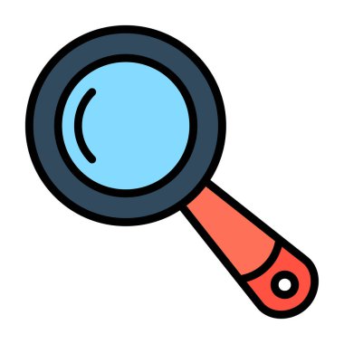 Ara. Web simgesi basit illüstrasyon 