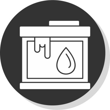 Modern b 'nin vektör illüstrasyonu simge yağından yoksun