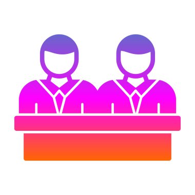 İnsan simgesinin vektör illüstrasyonu