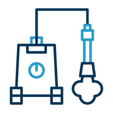 Modern simgenin vektör illüstrasyonu