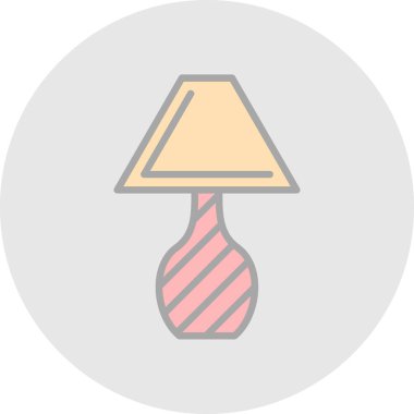 Lamba. Web simgesi vektör illüstrasyonu 