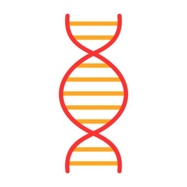 dna. Web simgesi basit illüstrasyon 