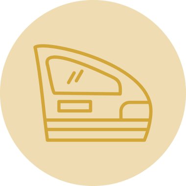 - Araba. Web simgesi basit illüstrasyon