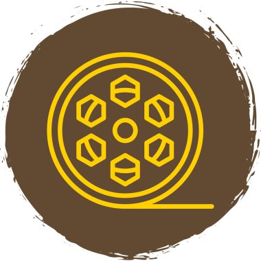 Kumarhane çipi ikonu. vektör illüstrasyonu