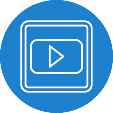 Çalma simgesinin vektör illüstrasyonu