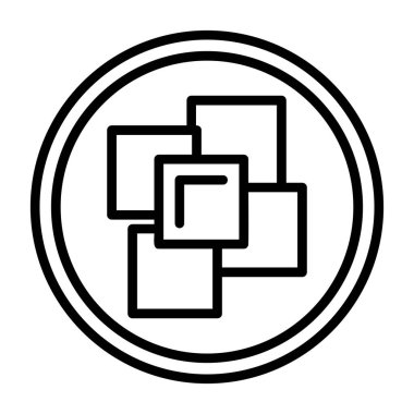 seo modern simgesinin vektör illüstrasyonu