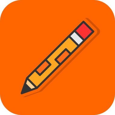 kalem simgesinin vektör illüstrasyonu