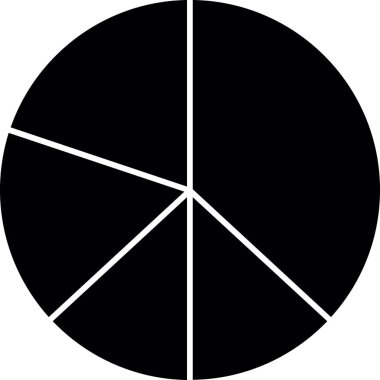 pasta grafiği vektör çizim