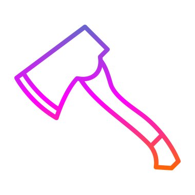 balta vektörü ince çizgi simgesi