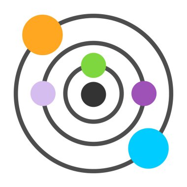 Seo simgesinin vektör illüstrasyonu