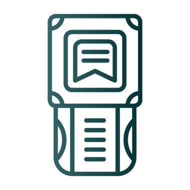 Akıllı saat simgesi. beyaz arkaplanda izole edilmiş akıllı saat vektör simgesi rengi