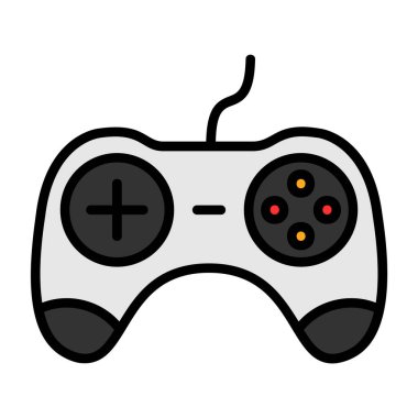 oyun konsolu vektör çizimi