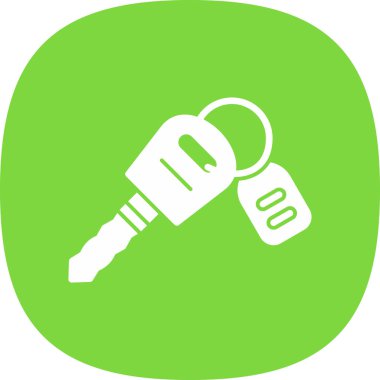 Anahtar. Web simgesi basit illüstrasyon