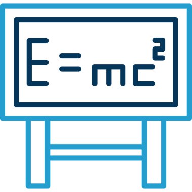 bilgisayar matematik simgesi, modern vektör illüstrasyonu