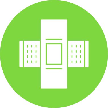 Benzersiz Batarya Vektörü Kabartma Simgesi